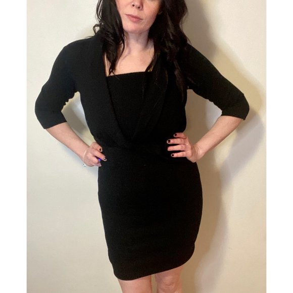 Vintage Wool Pencil Dress - Picture 1 of 2